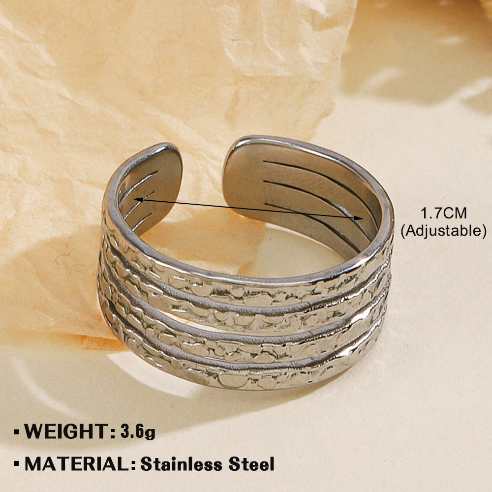 Steel line ring