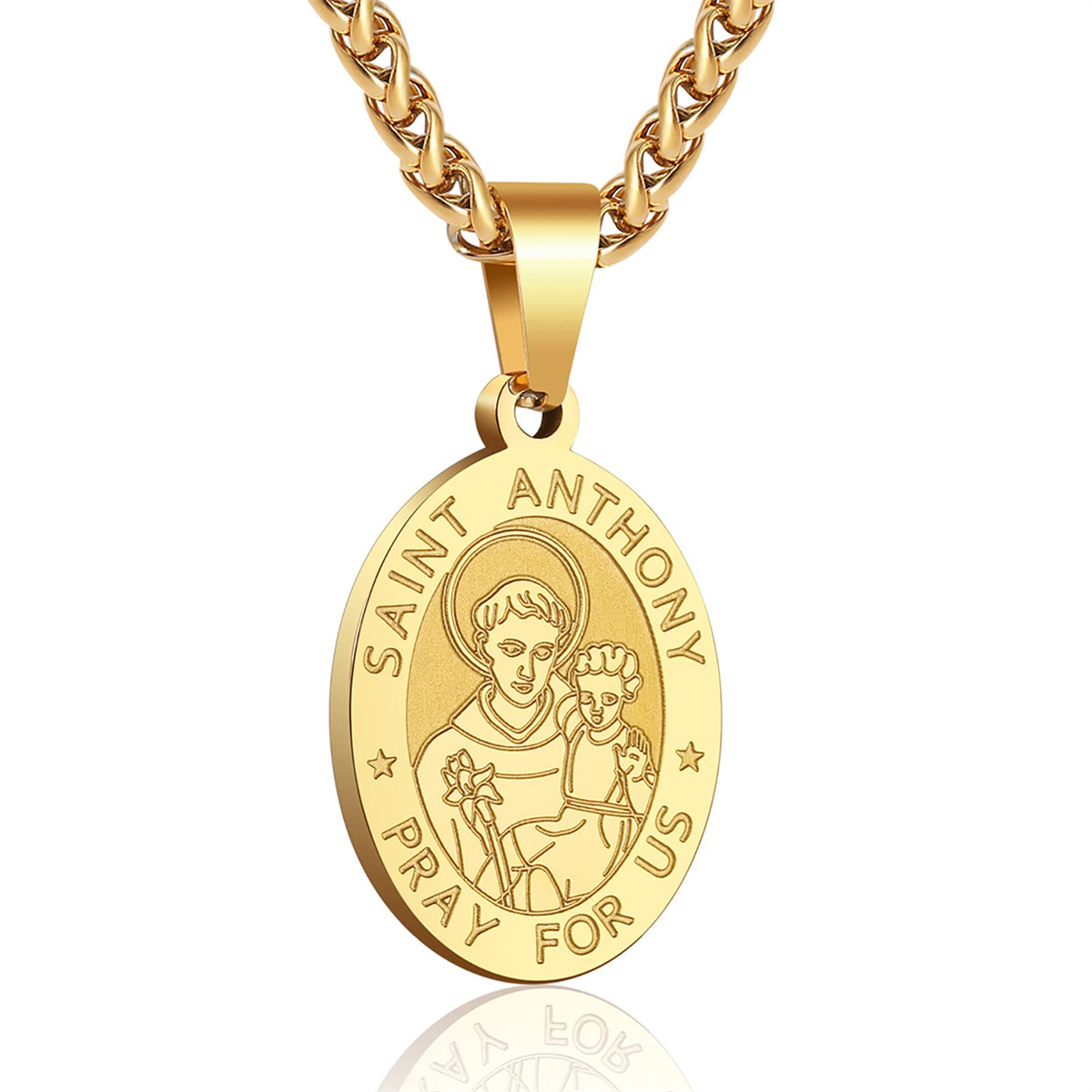 Saint ANTHONY gold