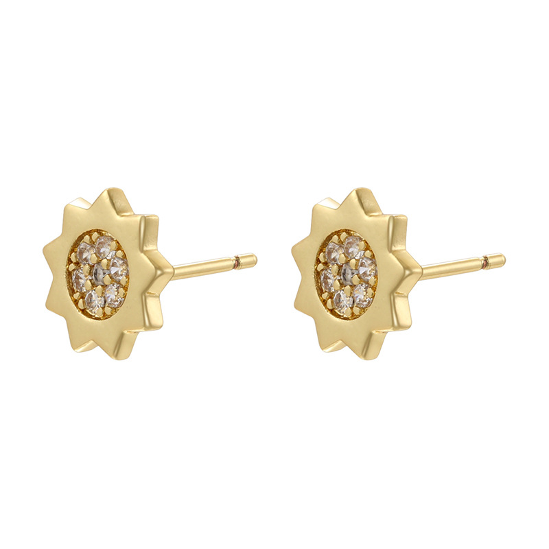 Ve1497 gold 1 pair