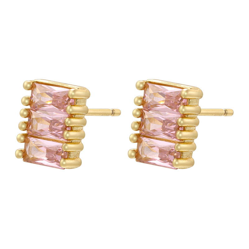 Ve1500 golden pink diamond 1 pair