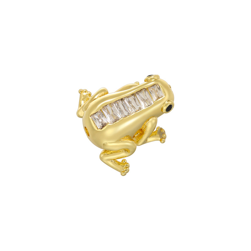 Vd1608 golden frog pendant