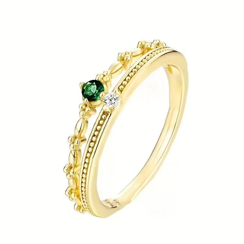 T0434 gold green