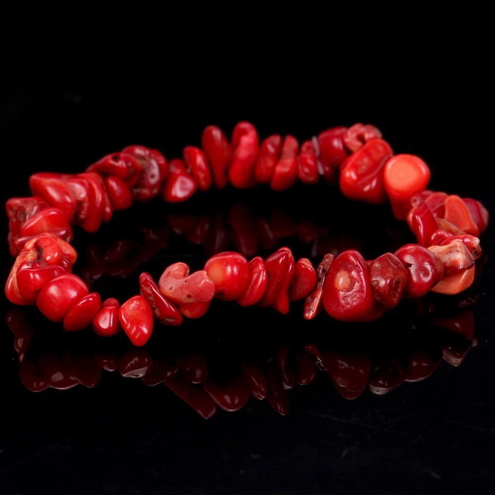 Natural red coral (additional color)