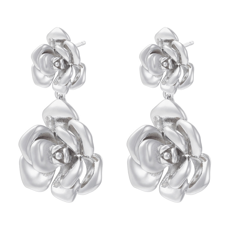 Ve1556 white gold 1 pair