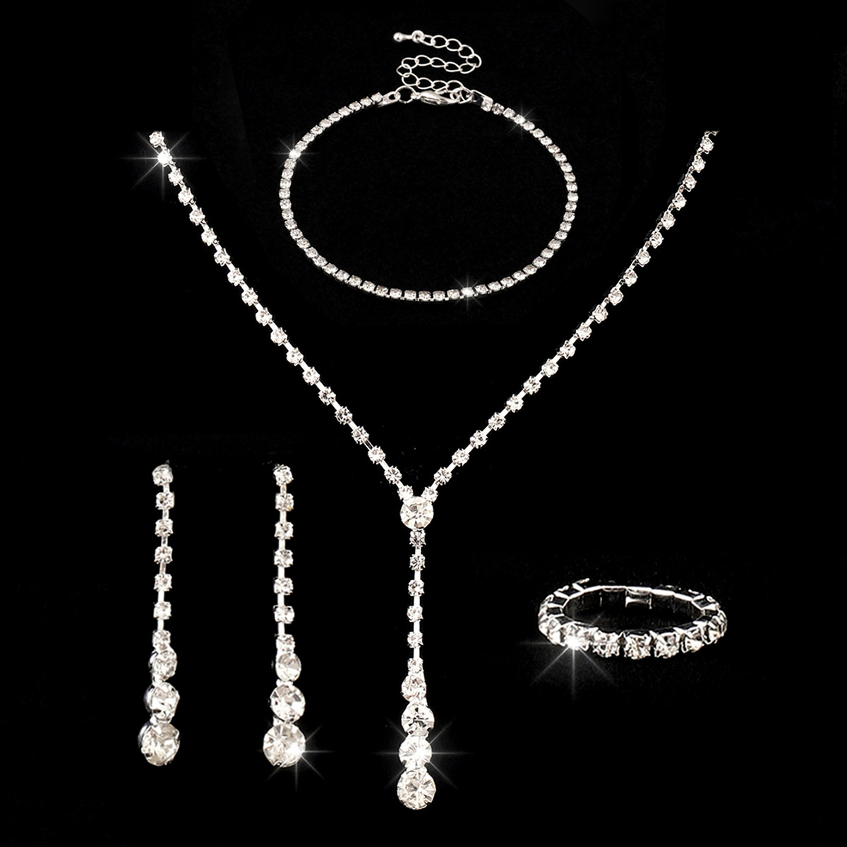 Silver four-piece set