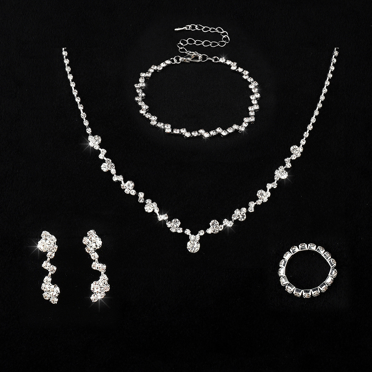 Silver four-piece set