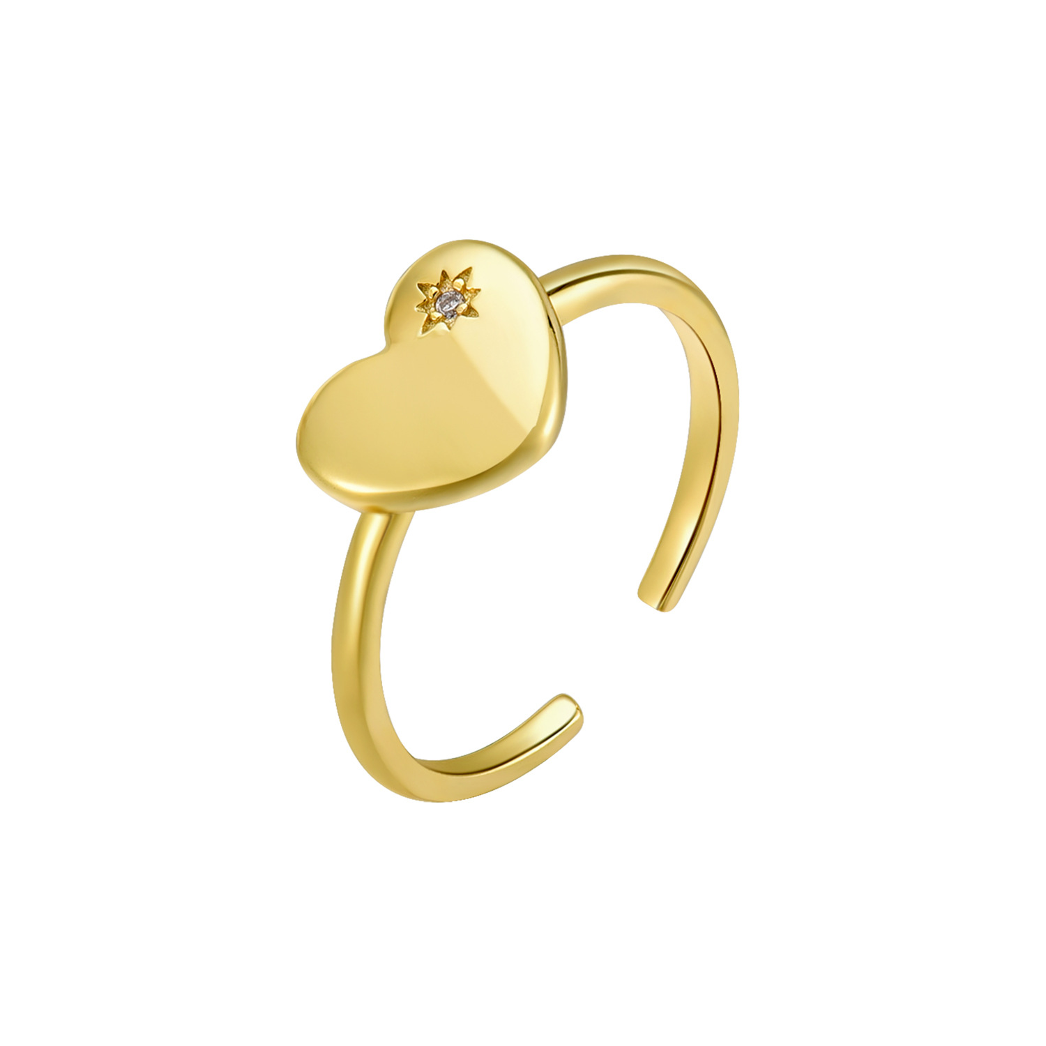 Gold Love Ring