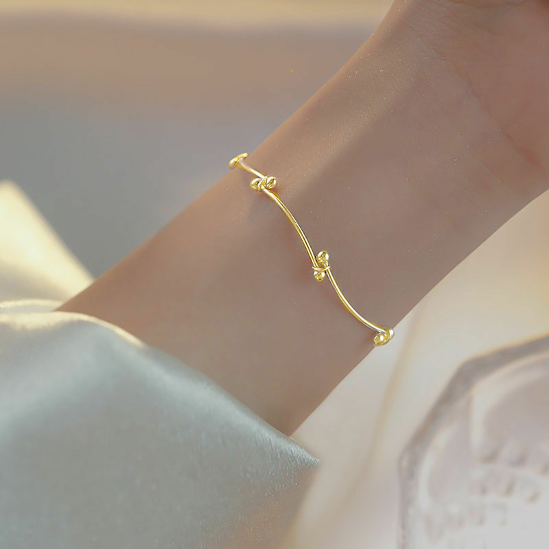 Beanstalk Bracelet Gold