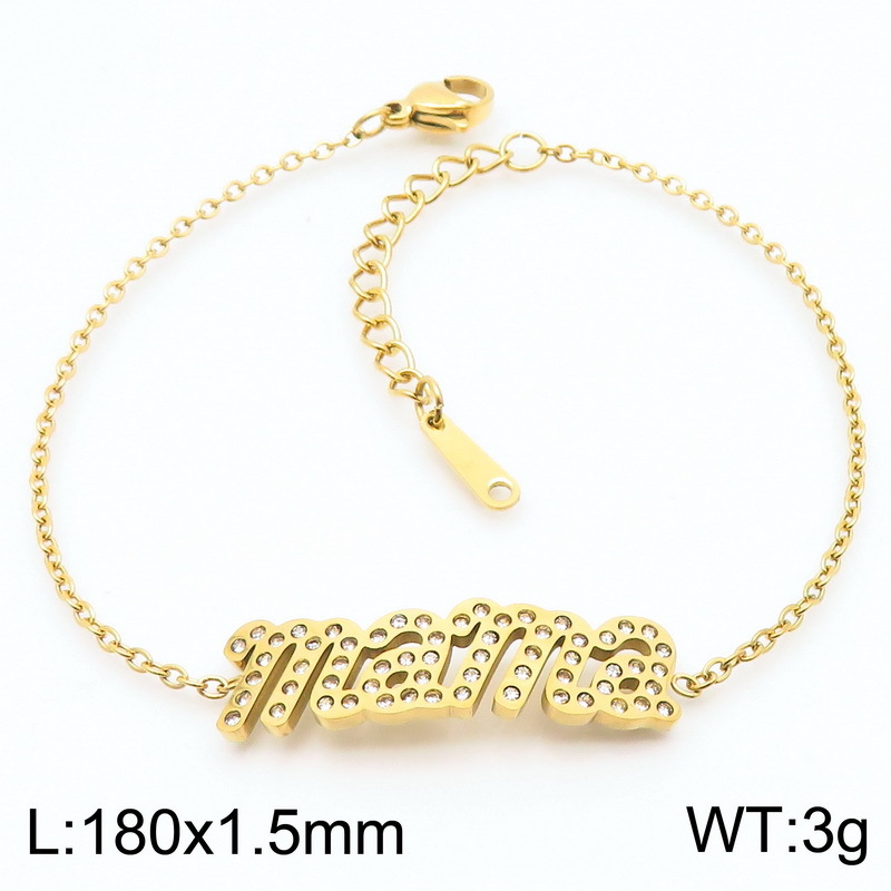 Gold bracelet kb184892-klx