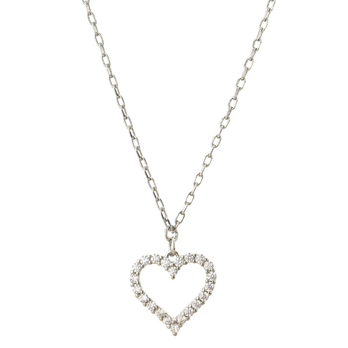 Love Necklace/White Gold