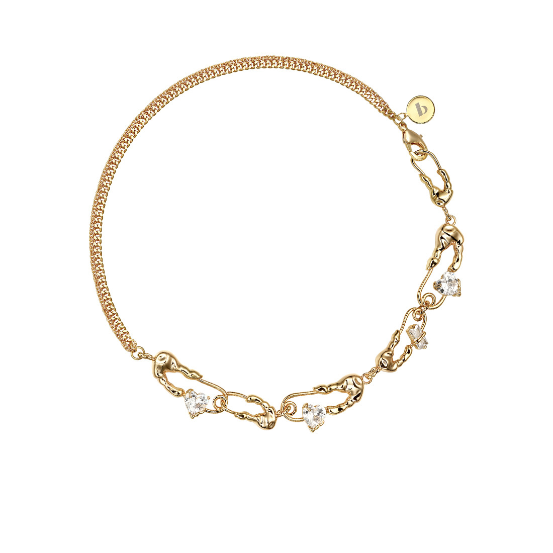 Pin necklace [gold]]