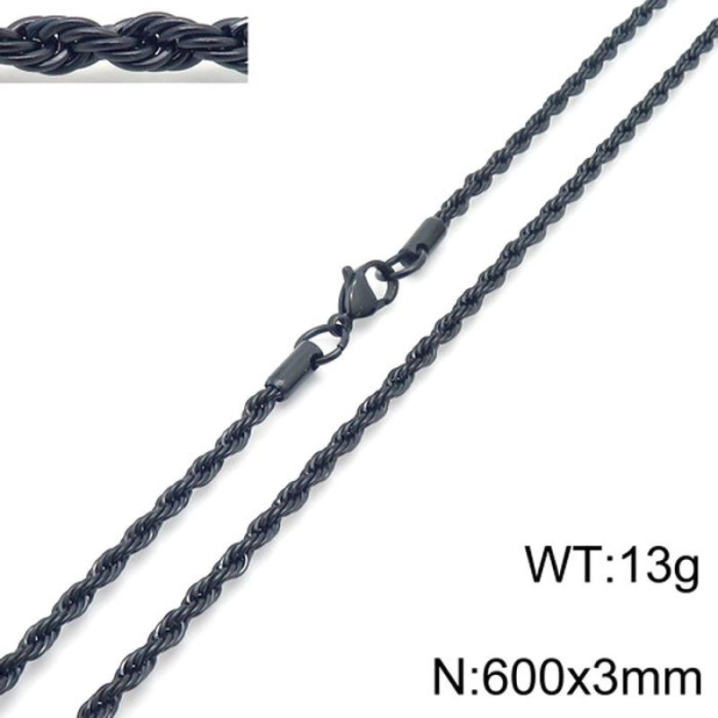 Black twist chain kn228830-z