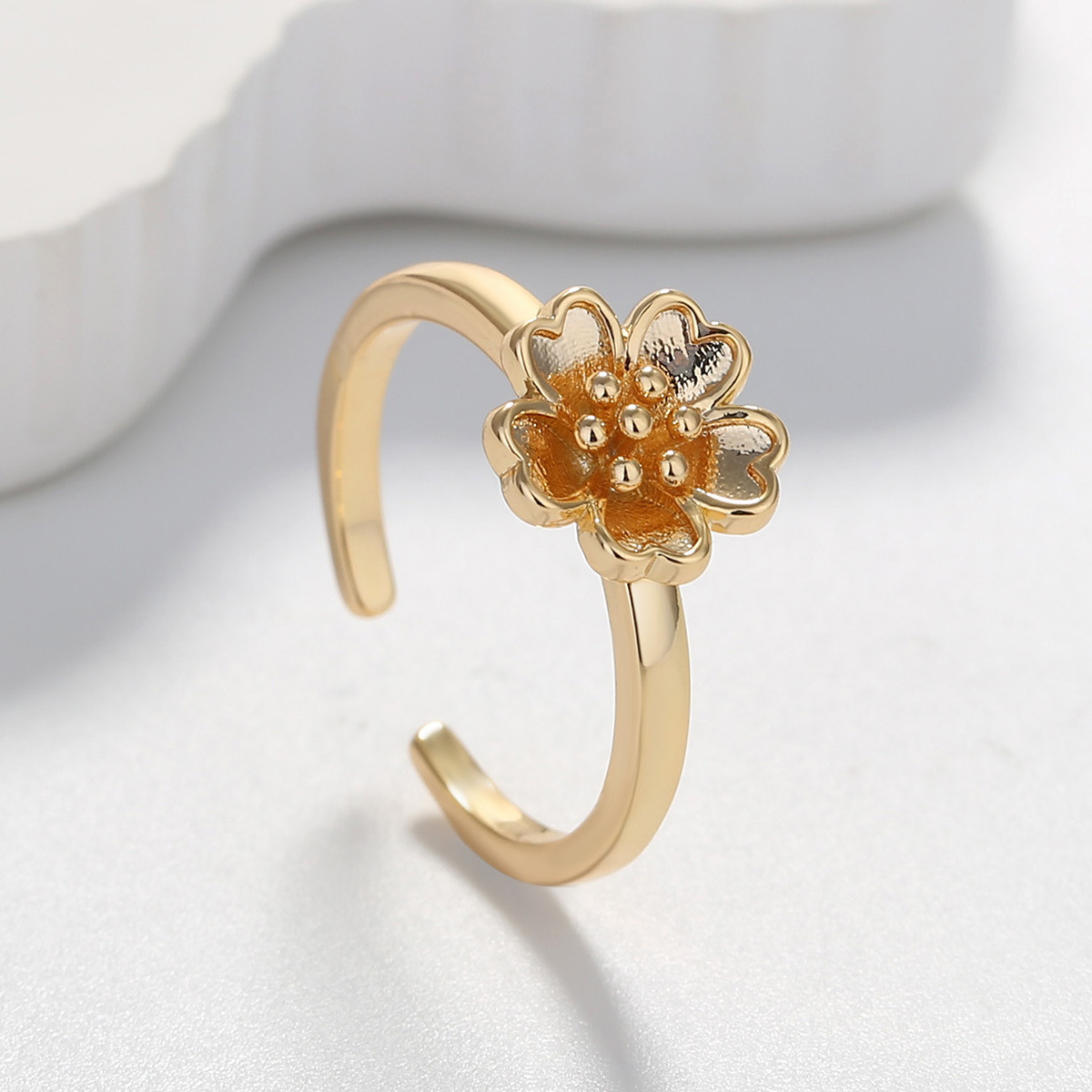 Flower Ring (Gold)