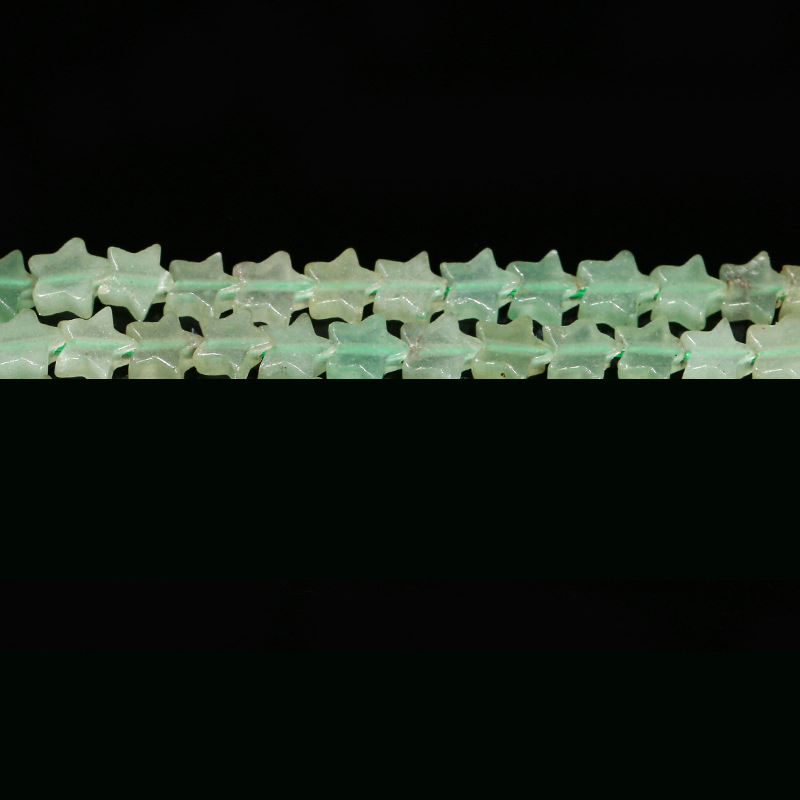 Natural green aventurine