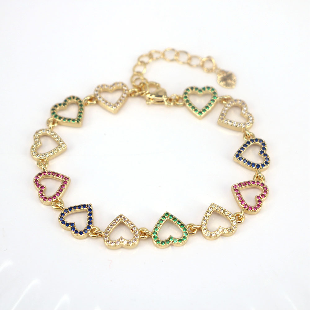 Color Zirconium Peach Heart