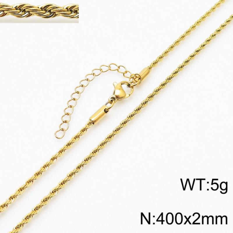 40cm gold necklace