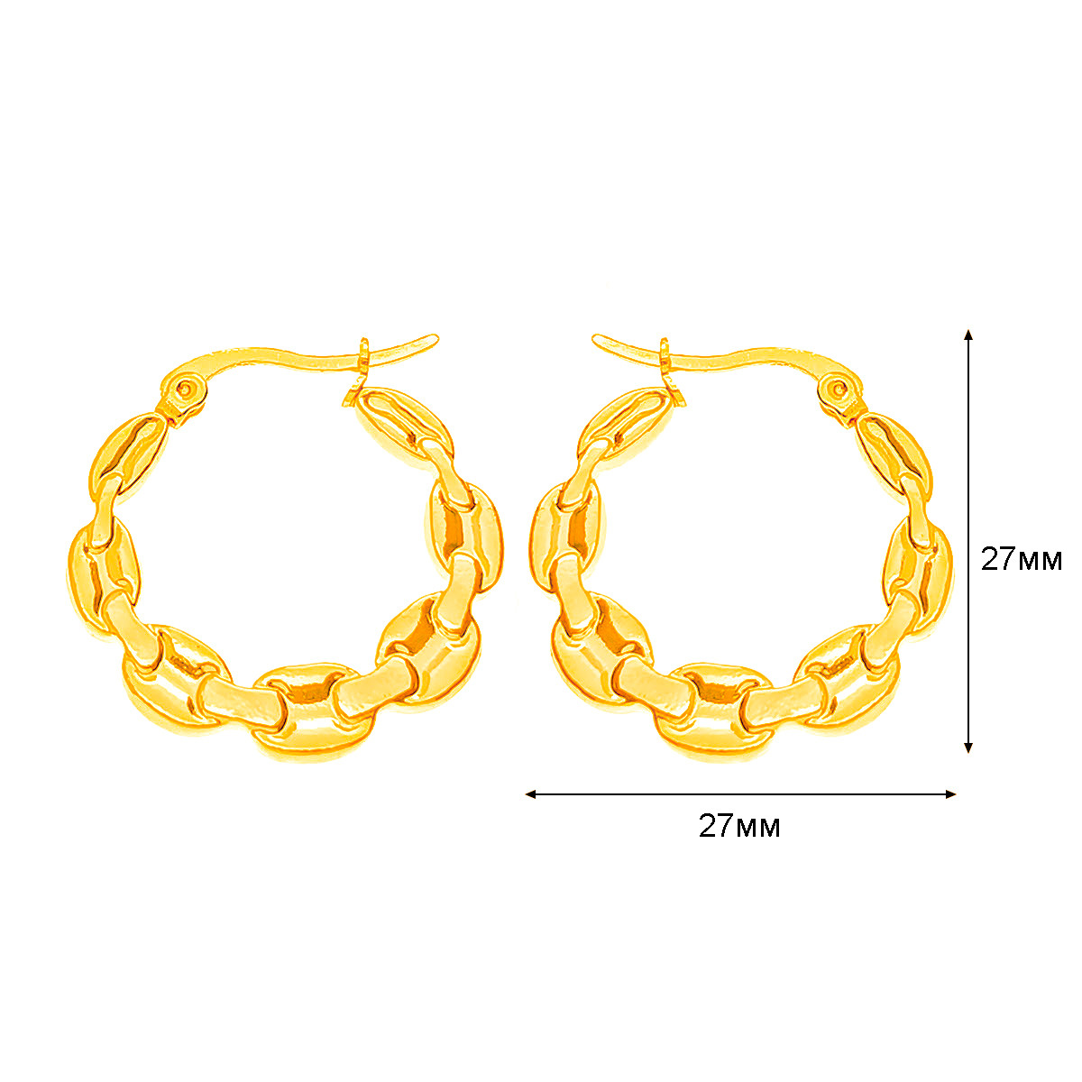 E0083 a pair of earrings