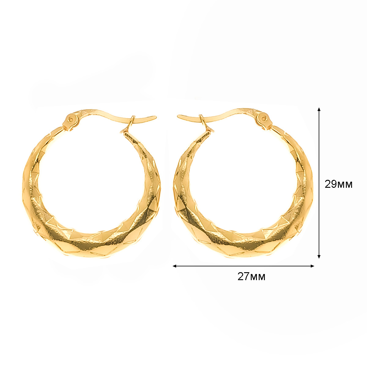 E0091 a pair of earrings