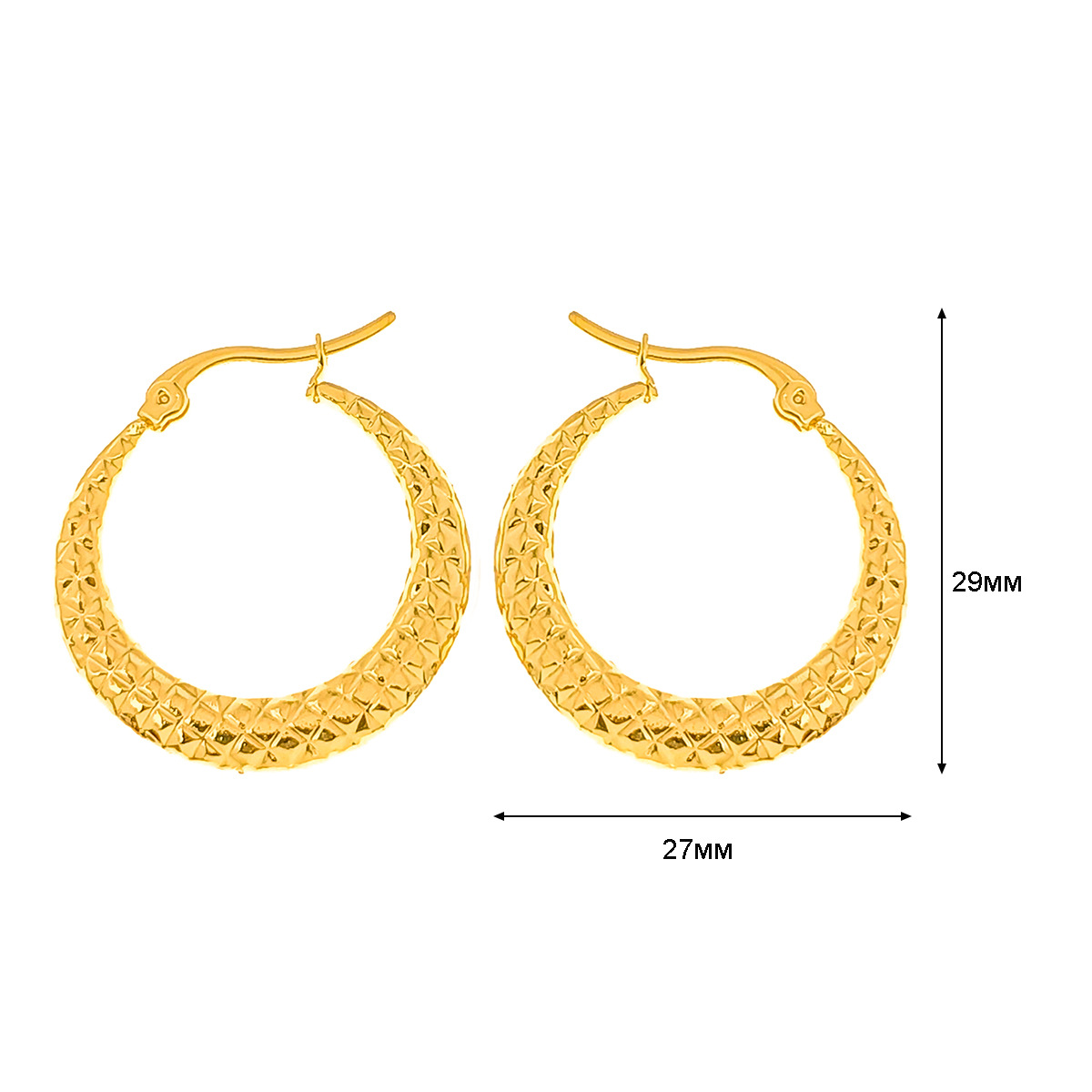 E0097 a pair of earrings