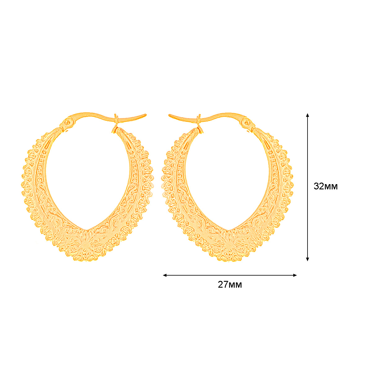 E00100 a pair of earrings