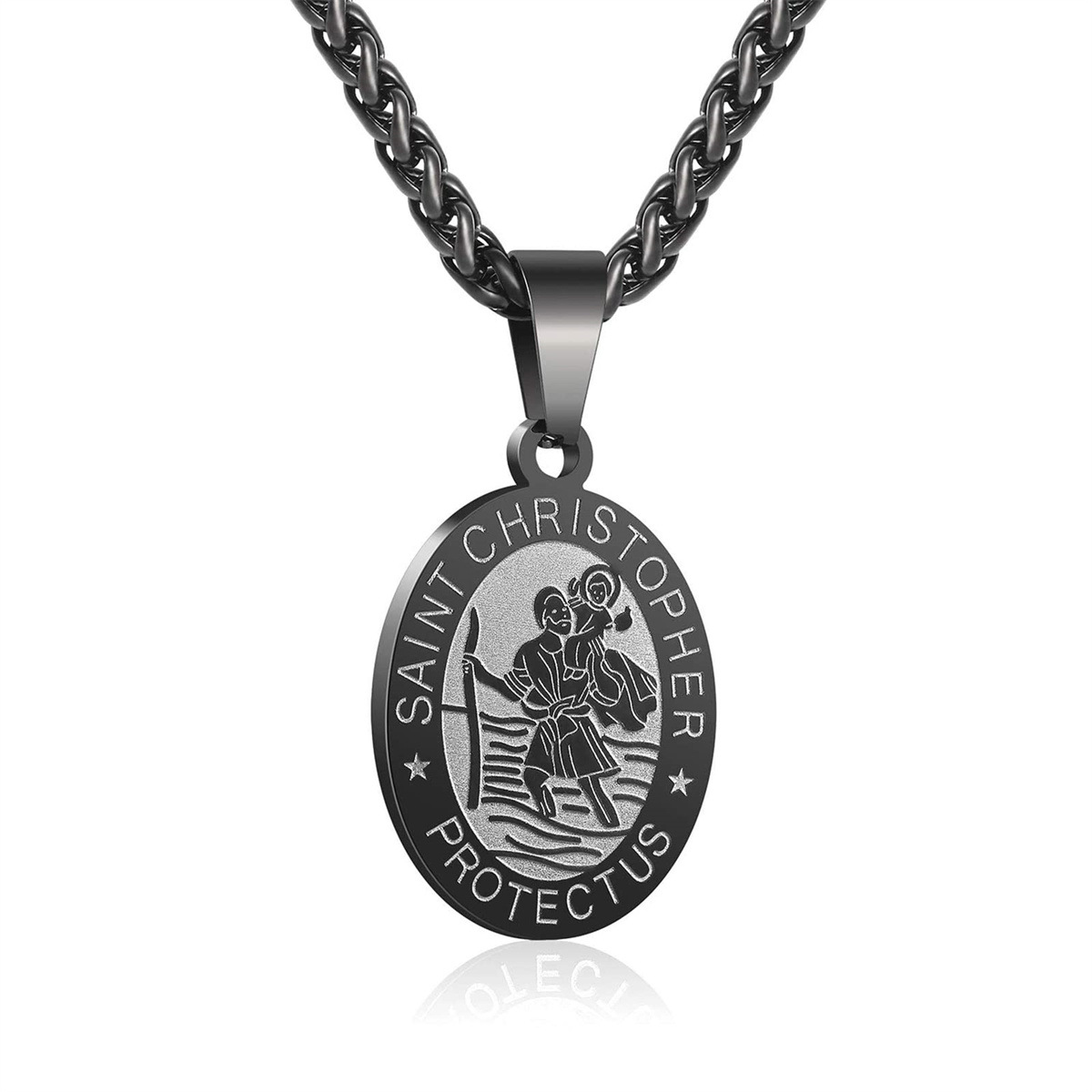 Saint Christopher black