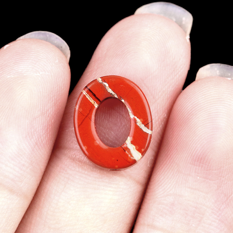 Red jasper (10*12mm oval)