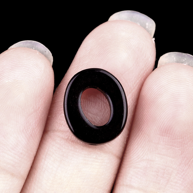 Obsidian (10*12mm oval)