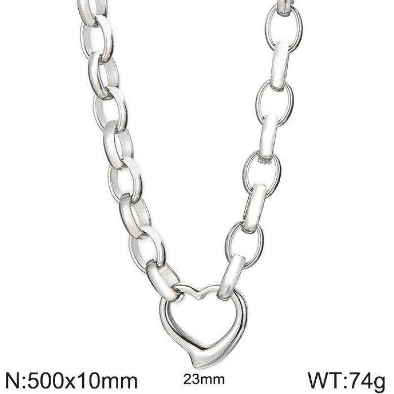 Steel necklace 500x10mmkn286854-z