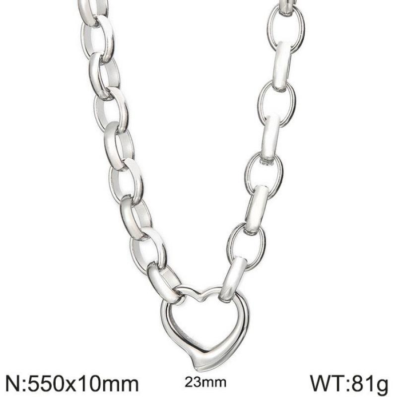 Steel necklace 550x10mmkn286855-z