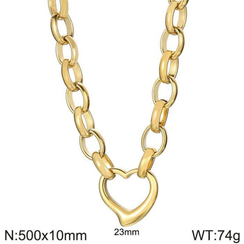 Gold necklace 500x10mmkn286852-z