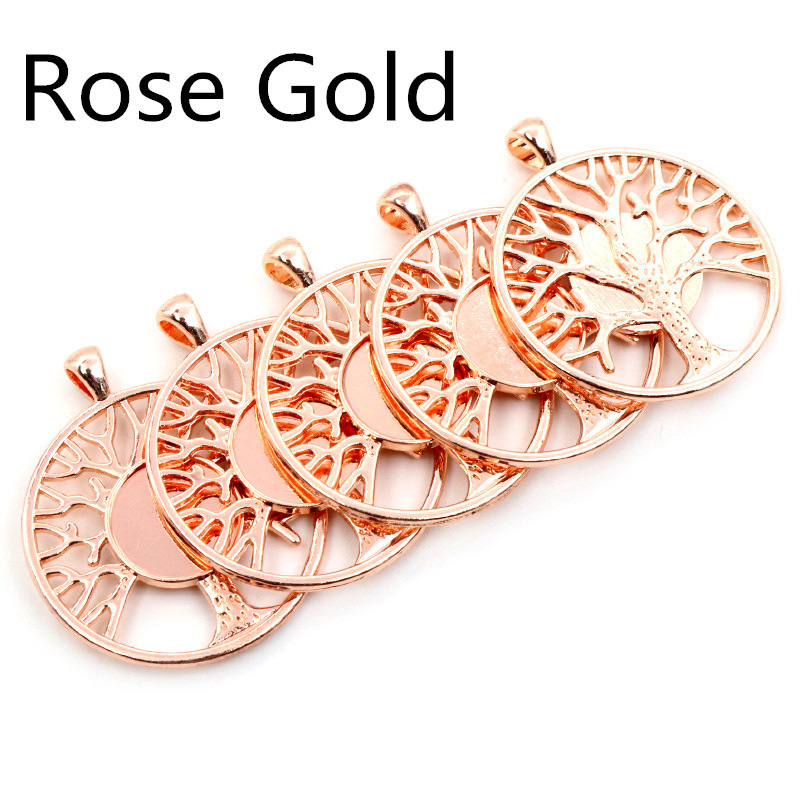 33x40mm (inner diameter 14mm) rose gold