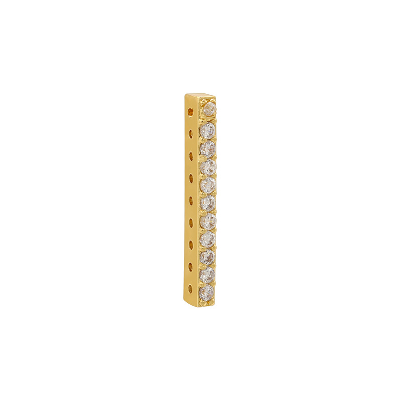 Vk266 gold nine-hole beads