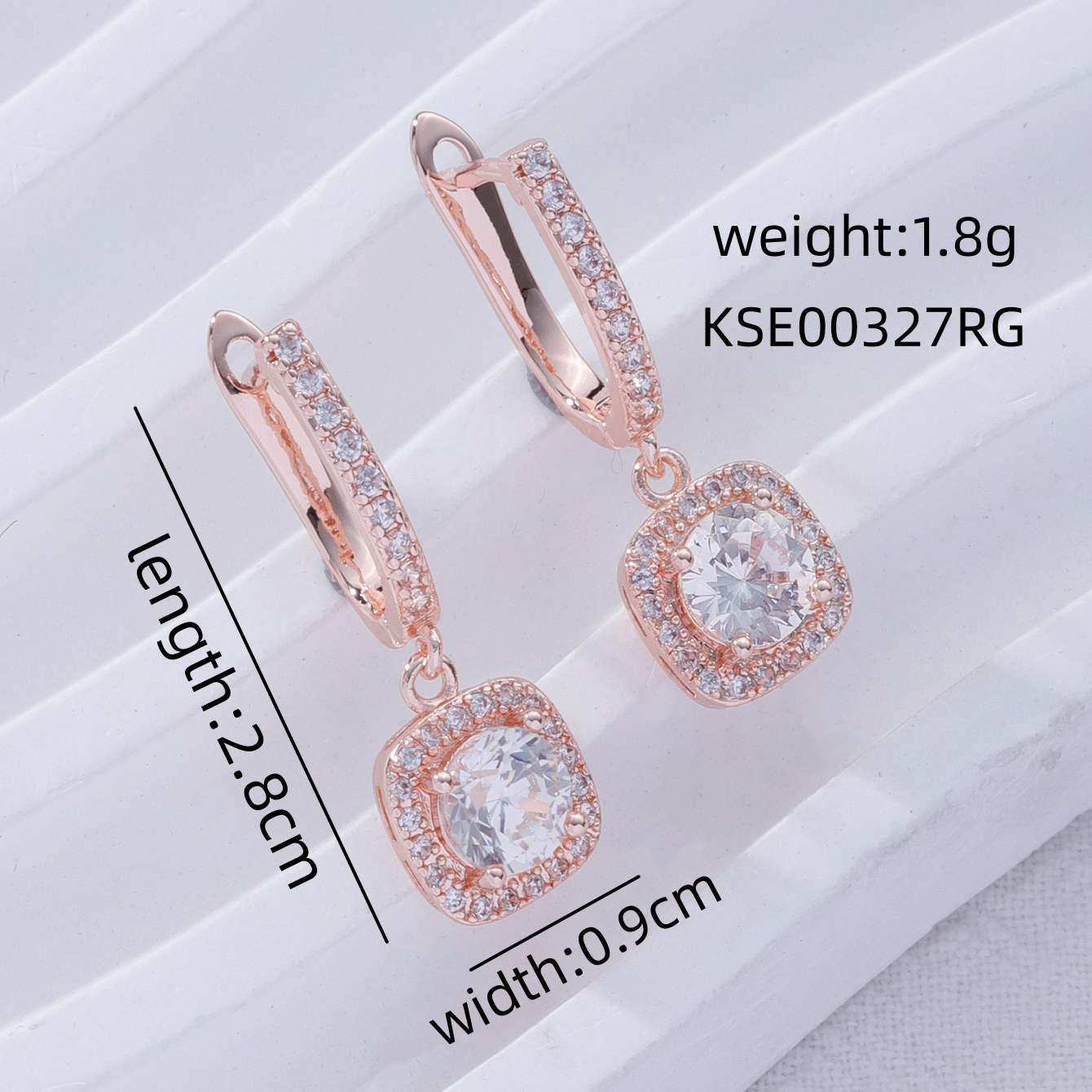 Rose gold White Diamond 6.0