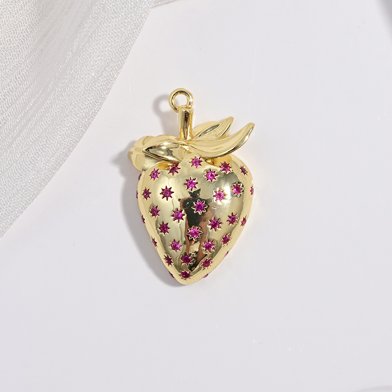 Vd1655 golden rose diamond strawberry