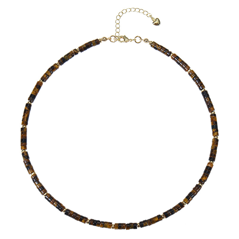 Tiger eye stone necklace