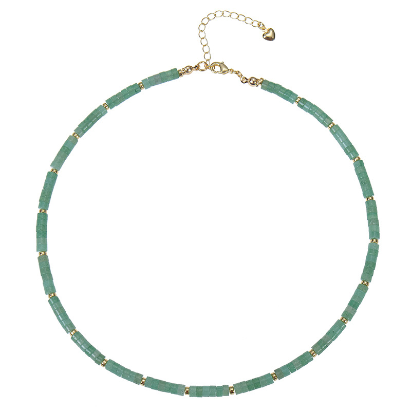 Green aventurine necklace