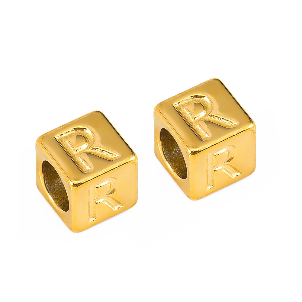 Gold-letter r