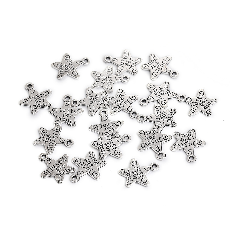 just for you stars 13x12x1mm