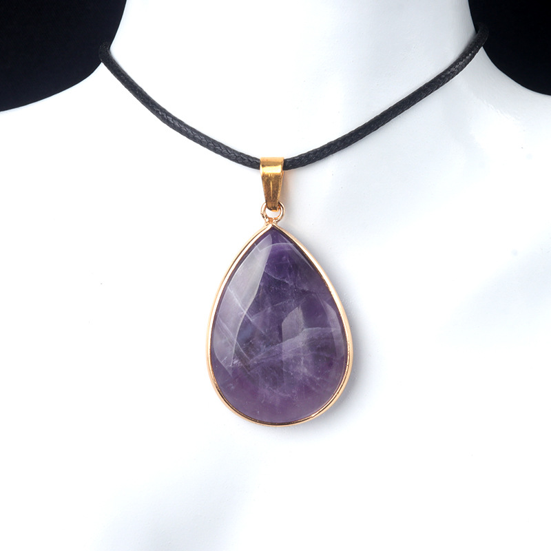 Amethyst (golden edging)