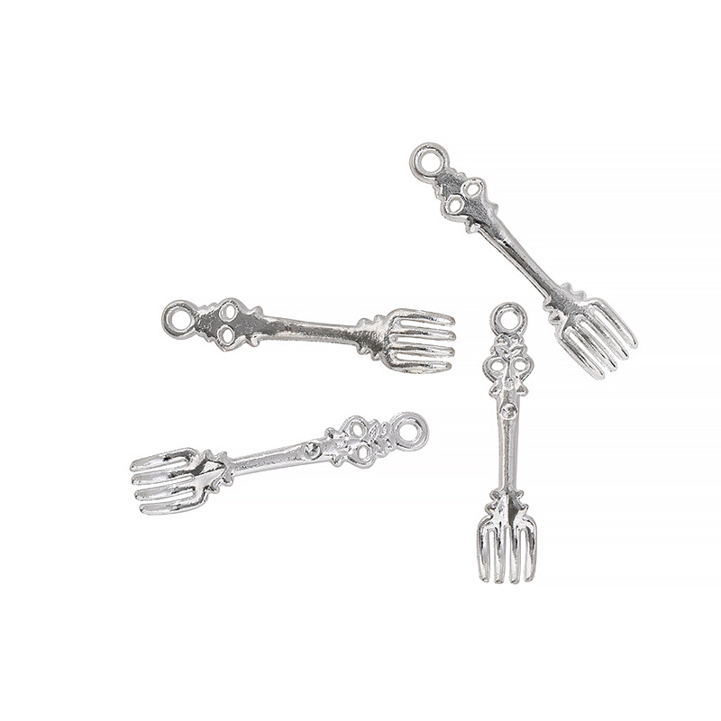 Bright silver skull fork 7×33mm1.1g