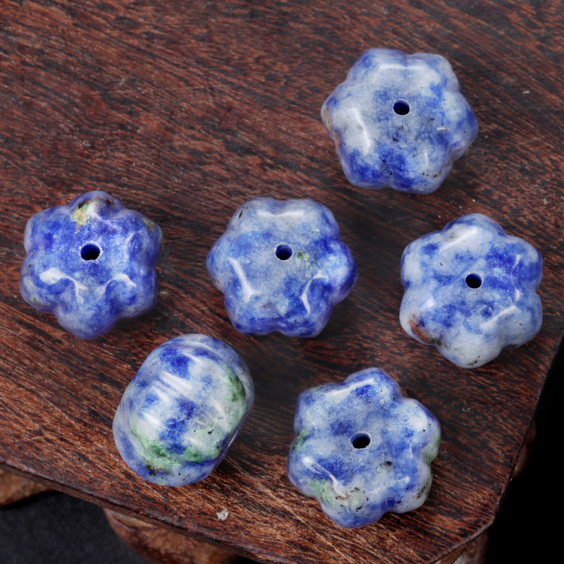 Blue Dot Jade (single piece)