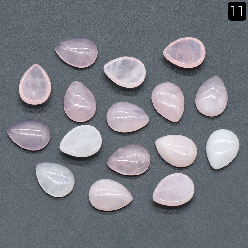 12X16mm pink crystal (single)