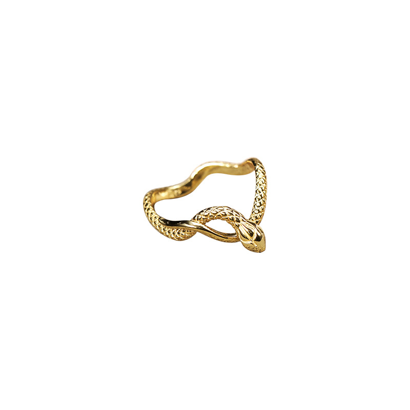 Snake Ring (yellow gold)