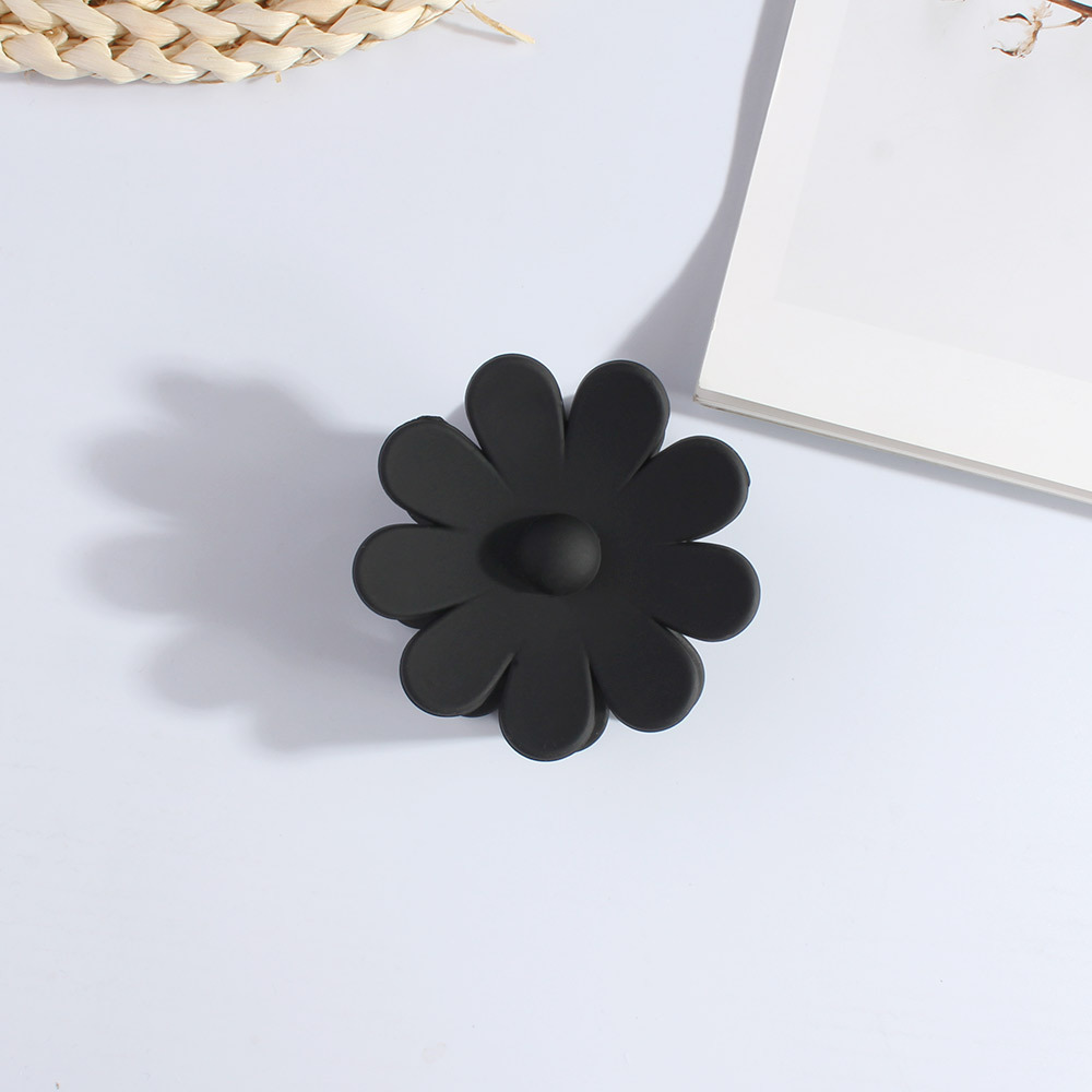 Flower Clamp-Frosted Black