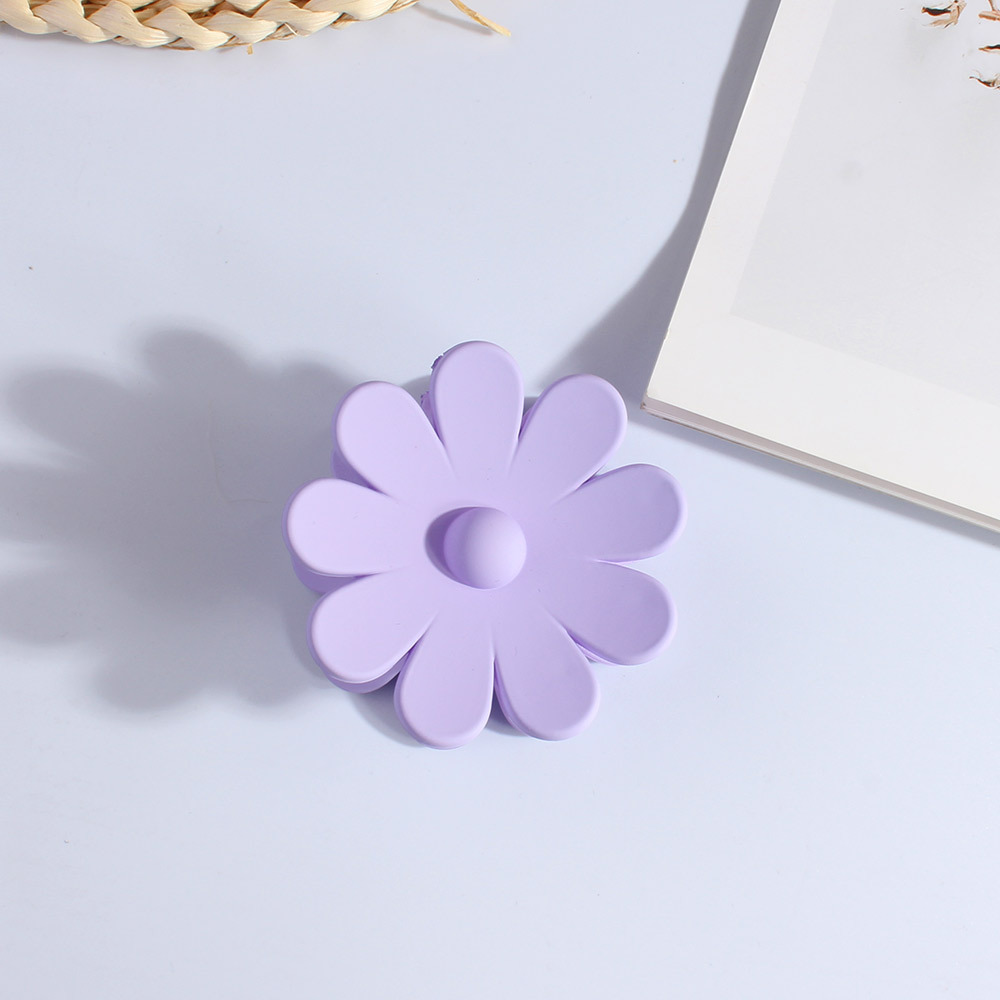 Flower Clamp-Frosted light purple