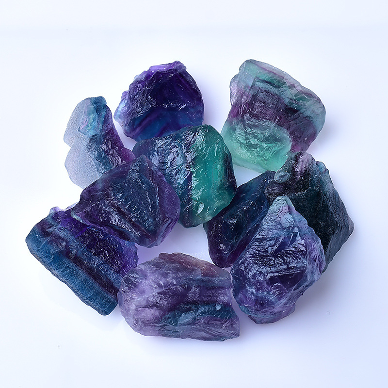 Colored fluorite