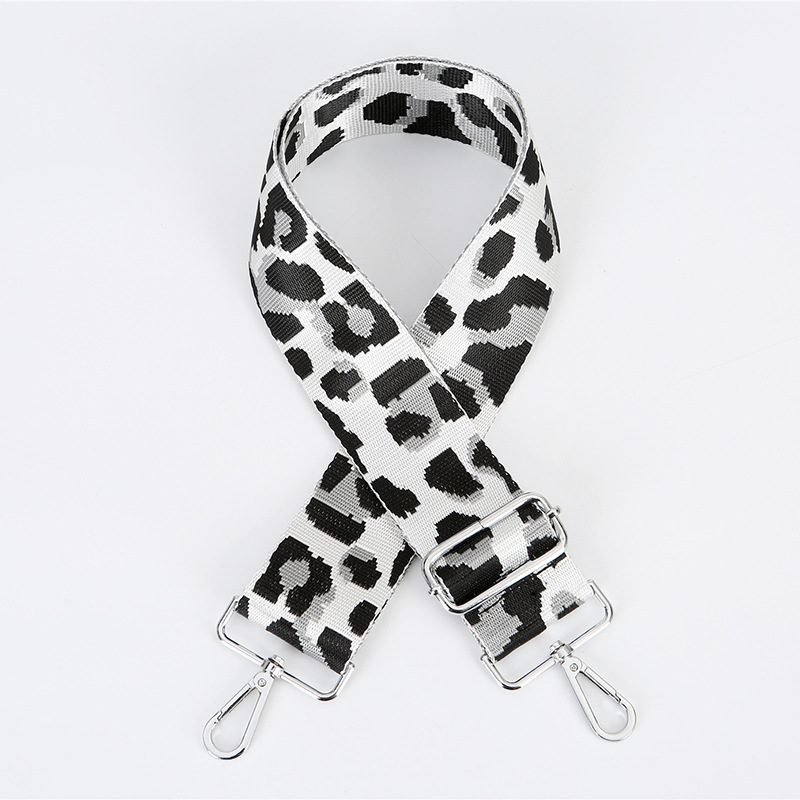 No. 117 light gray leopard print silver accessories