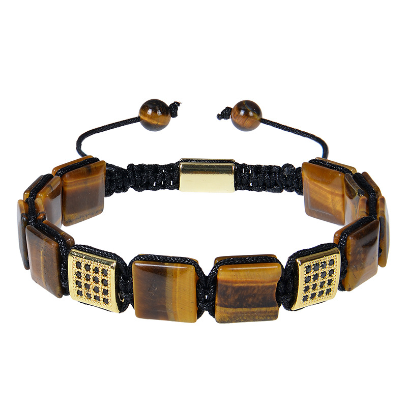 Yellow tiger eye bracelet