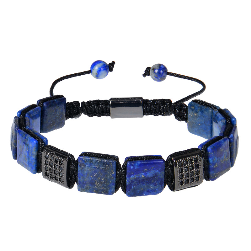 Natural lapis lazuli bracelet