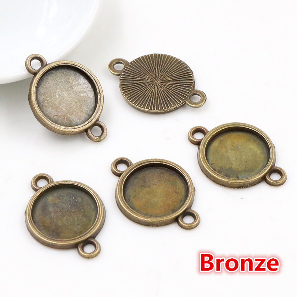 Antique bronze color-double hole